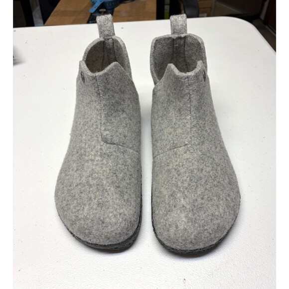 Birkenstock Andermatt 80% Wool Felt Booties Gray Men’s Size 8 Women’s 10 NIB main image 6